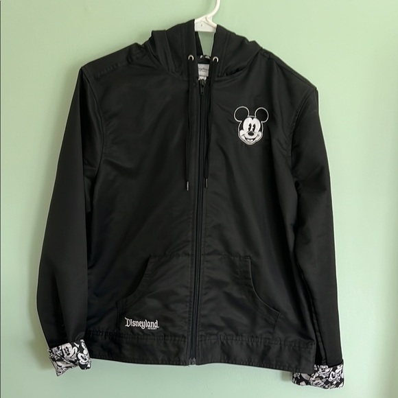 Disney Jackets & Blazers - Disney Black Bomber Jacket with Mickey Mouse